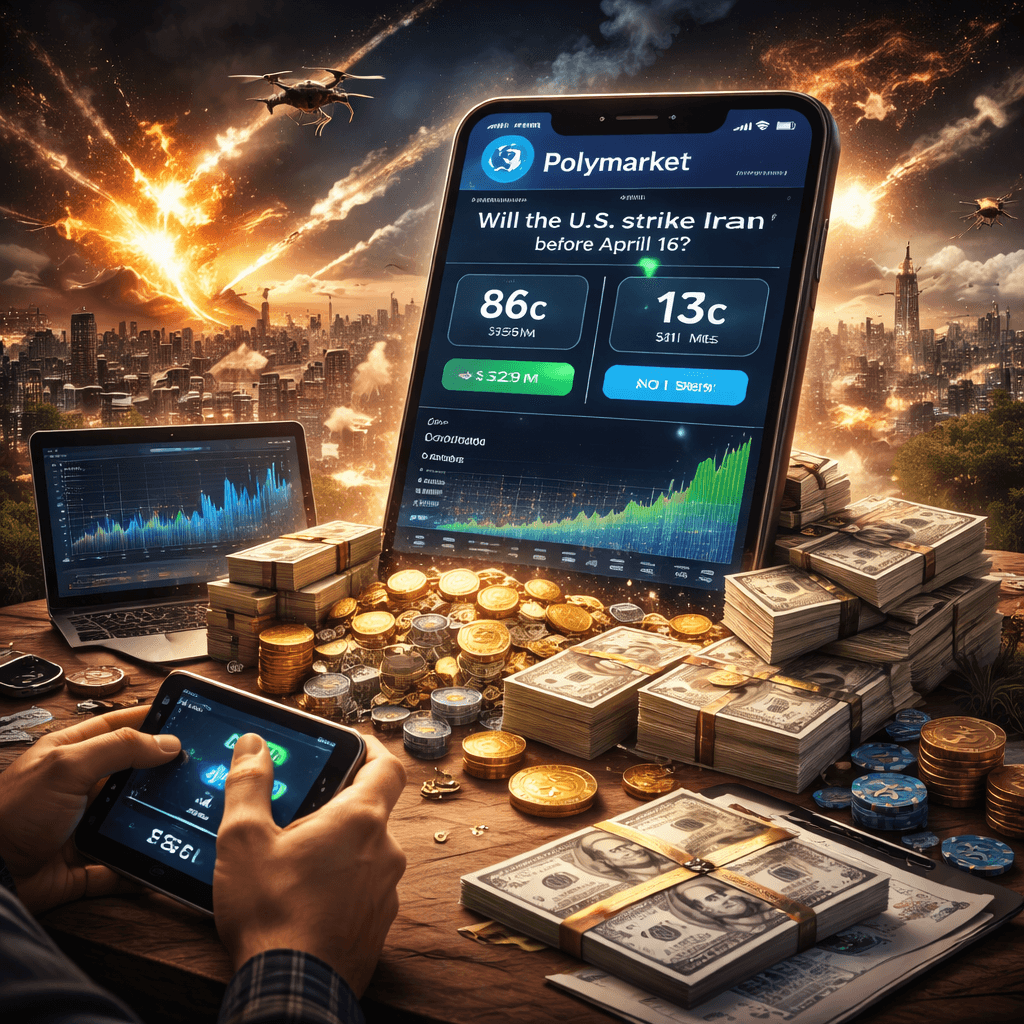 Polymarket Sees Surge in Trading Volume with $529M Traded on Bets Tied to Bombing of Iran