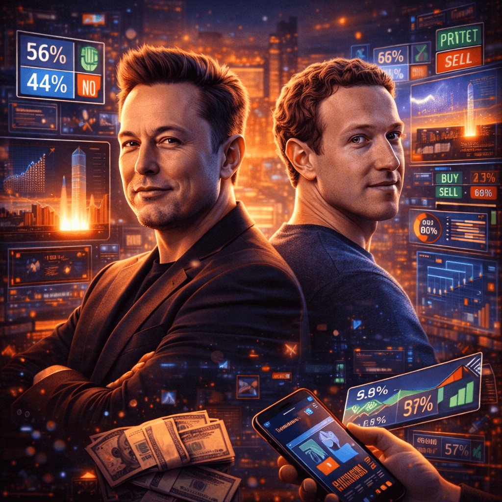 The Billionaire Rivals Behind the Prediction Market Boom