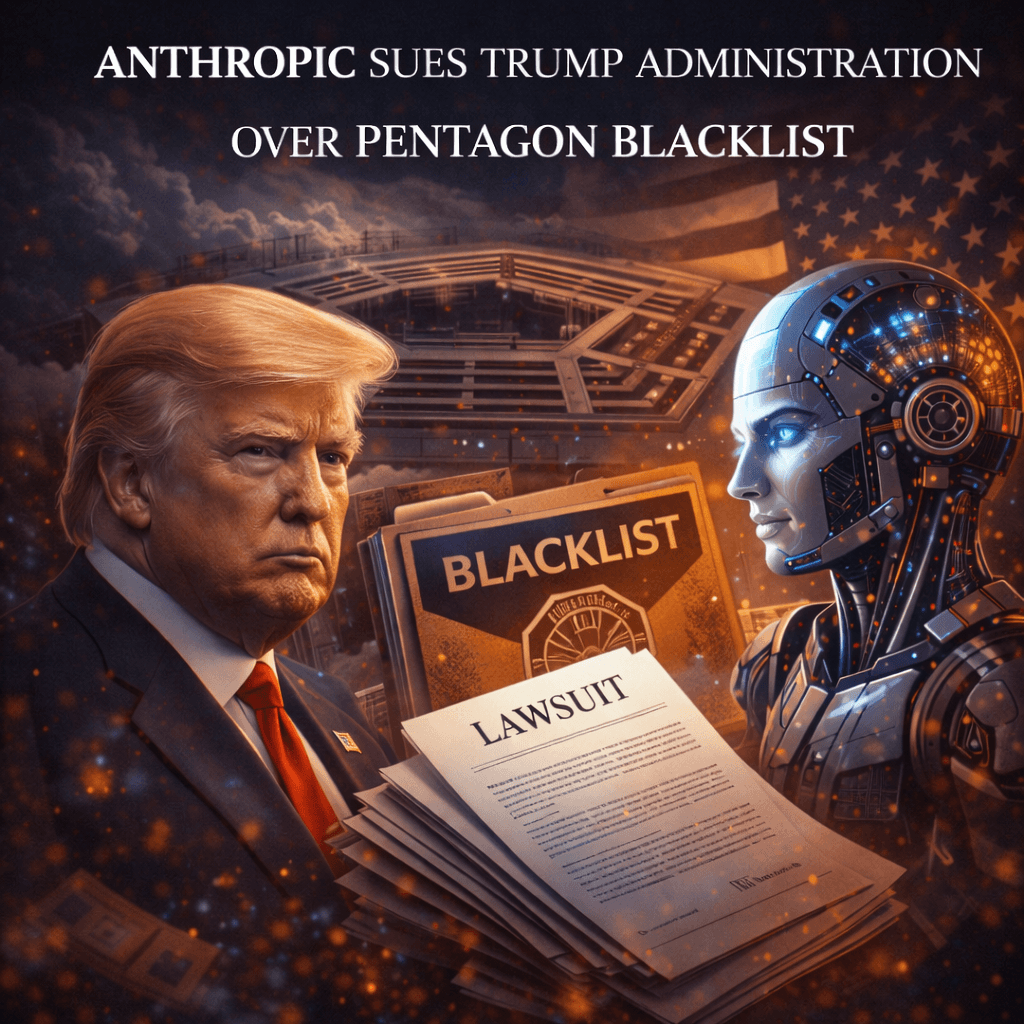 Anthropic Sues Trump Administration Over Pentagon Blacklist