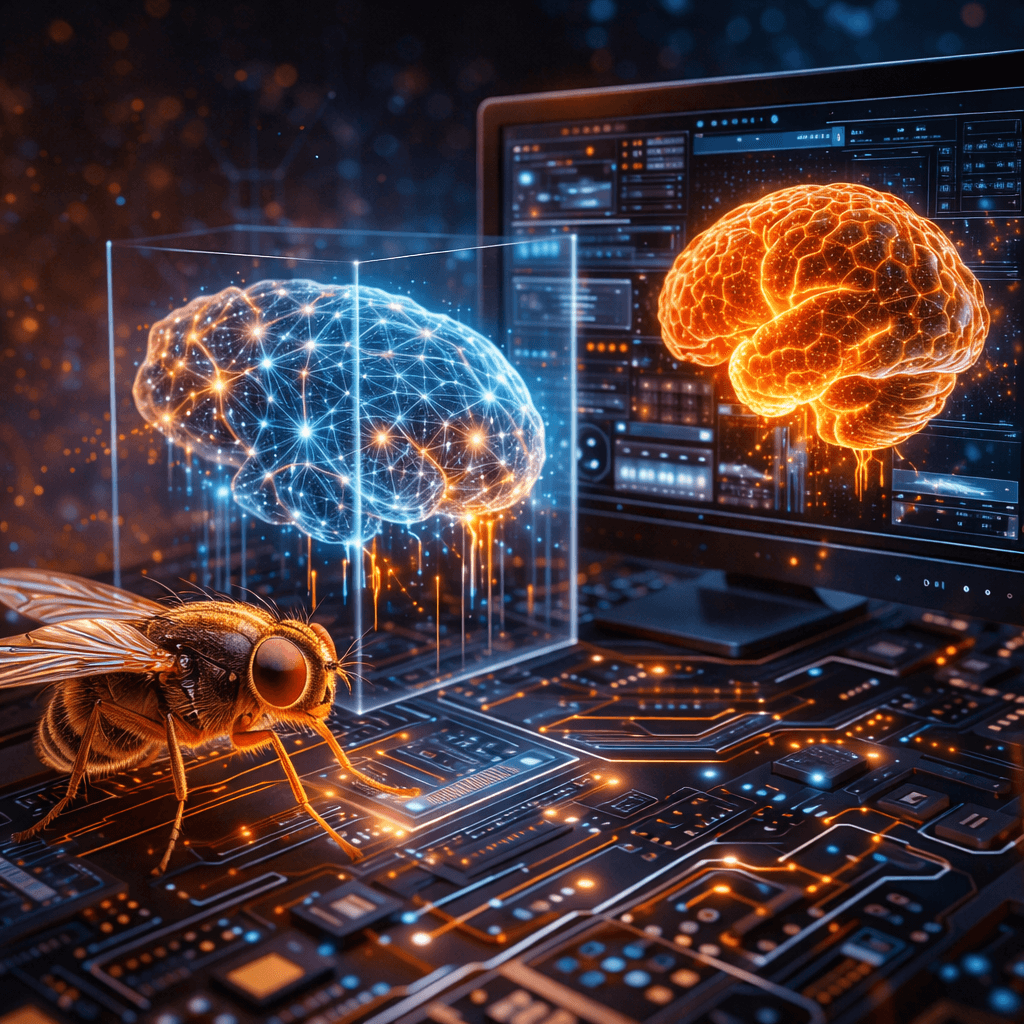 Breakthrough in Artificial Intelligence: Scientists Successfully Copy Fruit Fly's Brain into a Computer