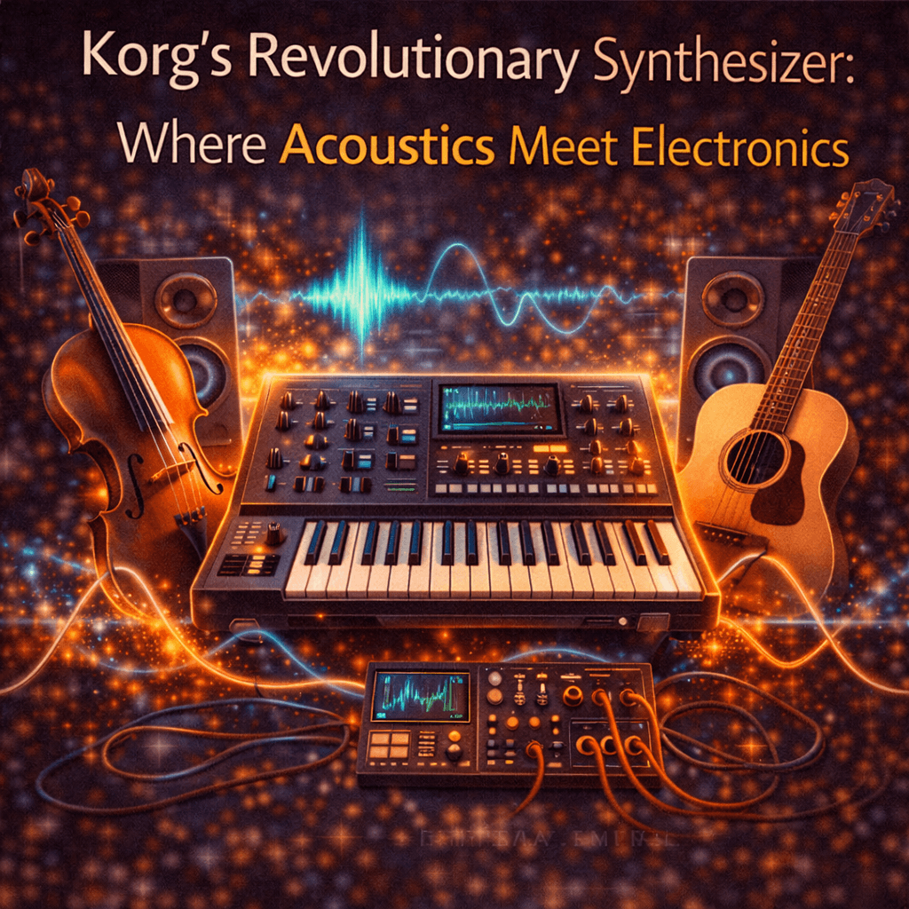 Korg's Revolutionary Synthesizer: Where Acoustics Meet Electronics
