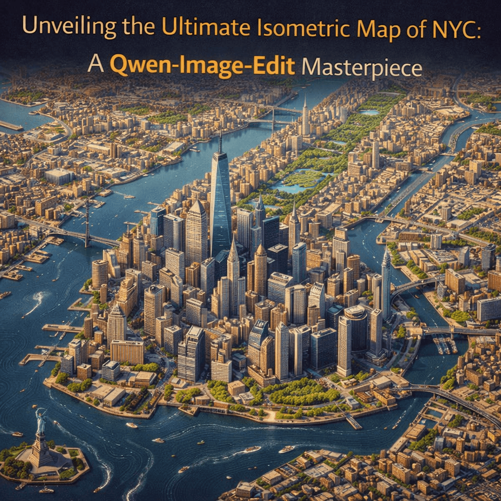 Unveiling the Ultimate Isometric Map of NYC: A Qwen-Image-Edit Masterpiece