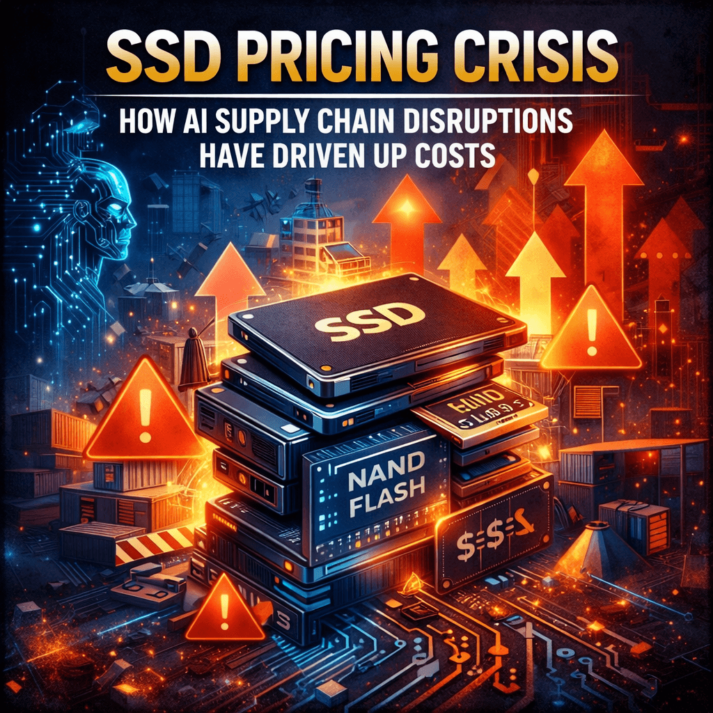SSD Pricing Crisis: How AI Supply Chain Disruptions Have Driven Up Costs