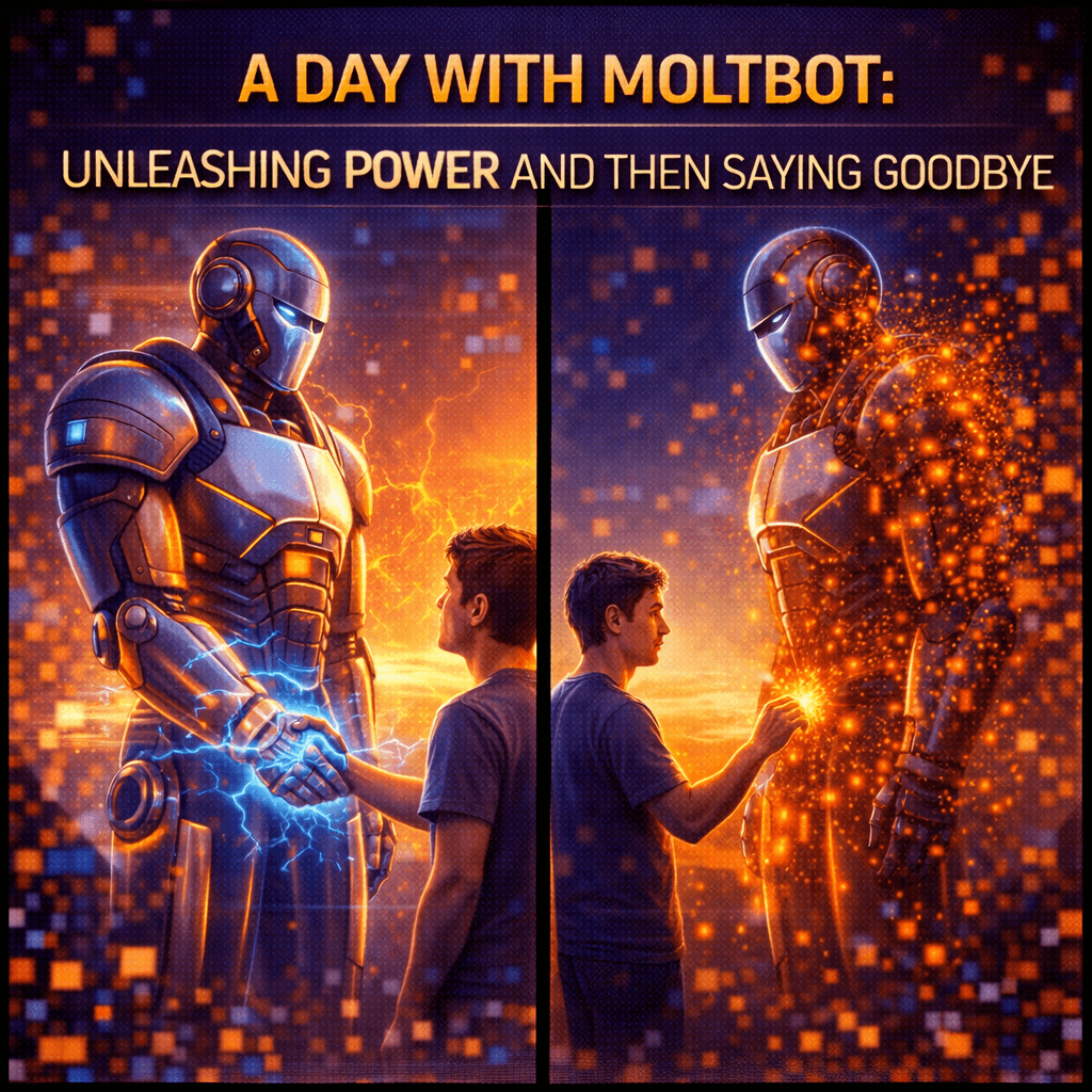 A Day with MoltBot: Unleashing Power and Then Saying Goodbye