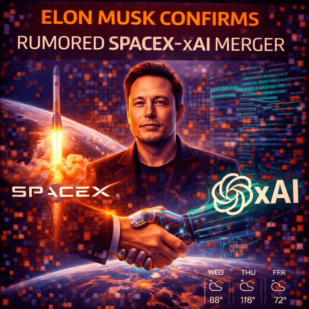 Elon Musk Confirms Rumored SpaceX-xAI Merger