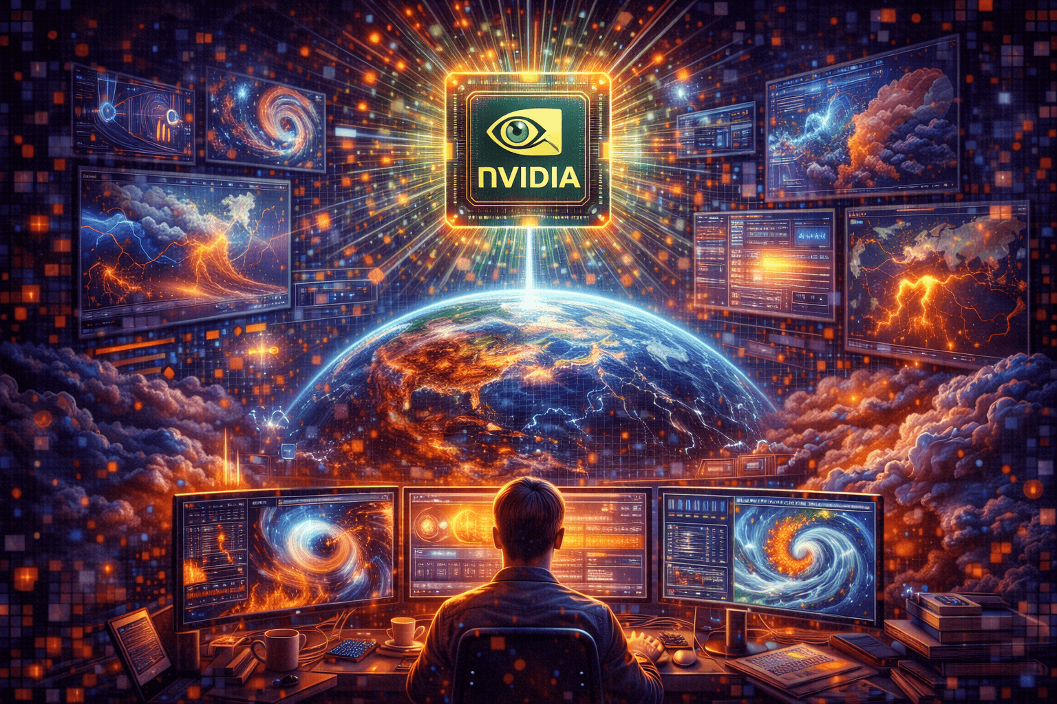 Nvidia Unveils AI Models for Faster, Cheaper Weather Forecasts