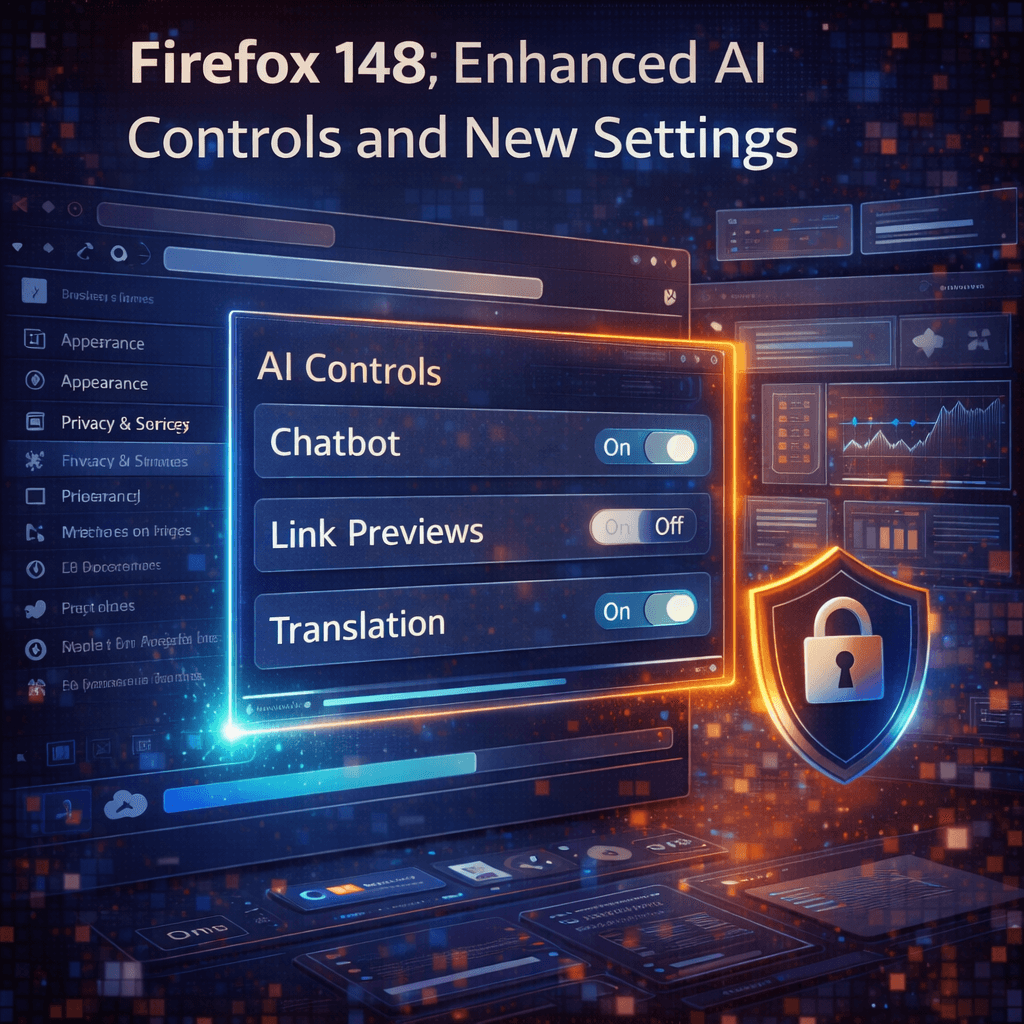 Firefox 148: Enhanced AI Controls and New Settings