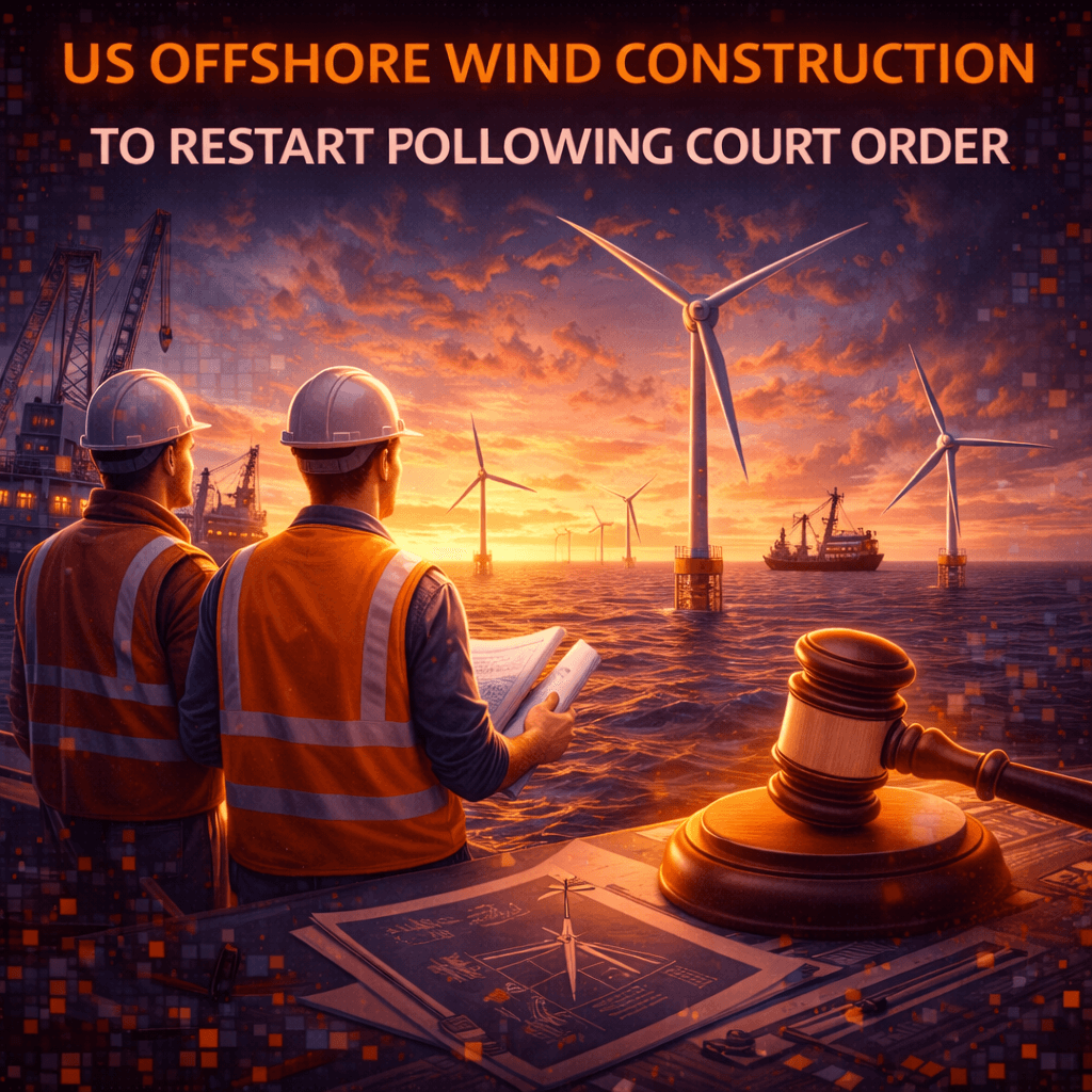 US Offshore Wind Construction to Restart Following Court Order