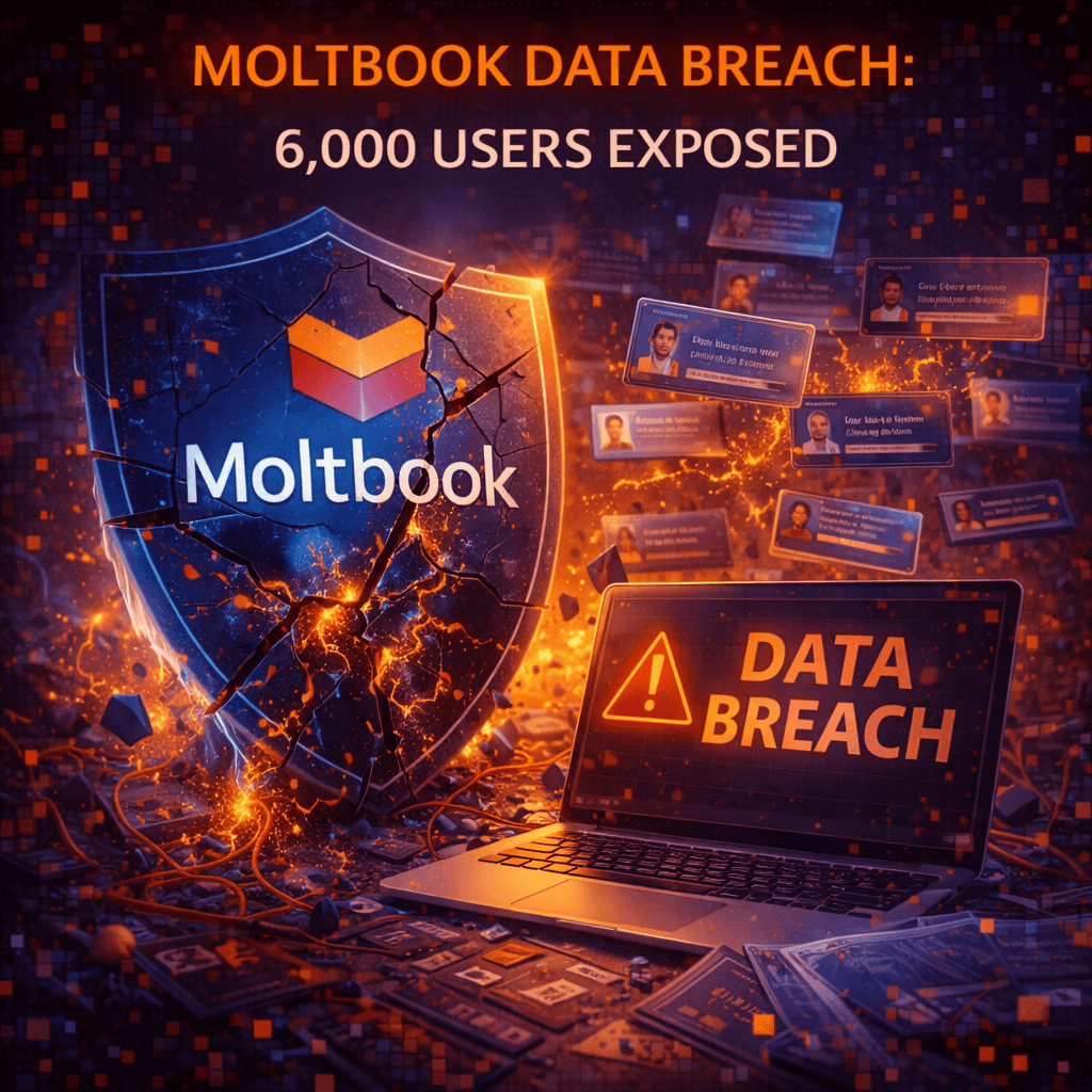 Moltbook Data Breach: 6,000 Users Exposed
