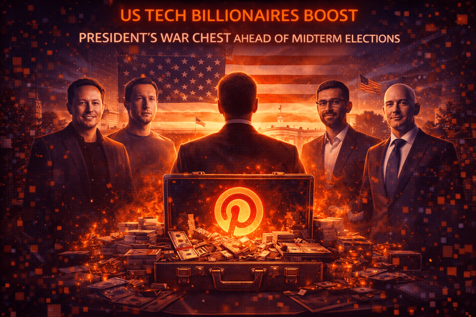 US Tech Billionaires Boost President's War Chest Ahead of Midterm Elections