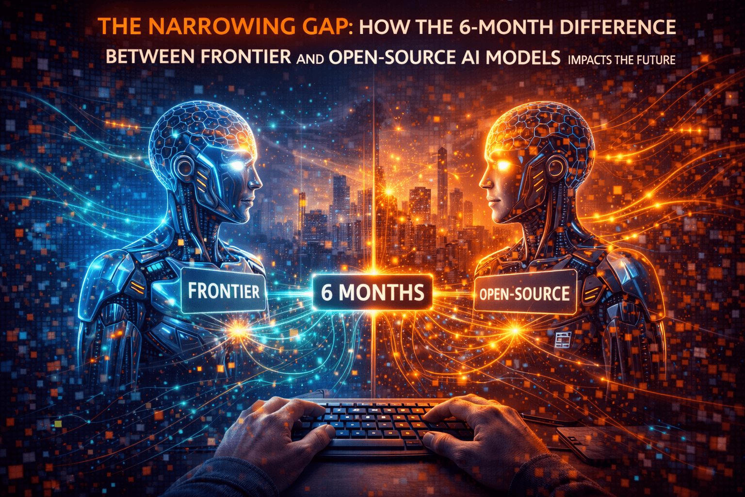 The Narrowing Gap: How the 6-Month Difference Between Frontier and Open-Source AI Models Impacts the Future