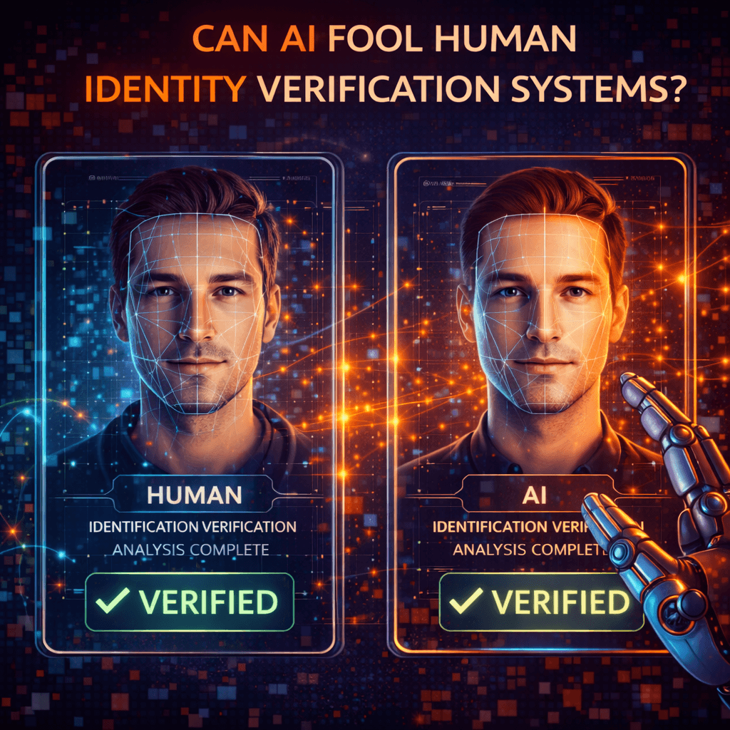 Can AI Fool Human Identity Verification Systems?