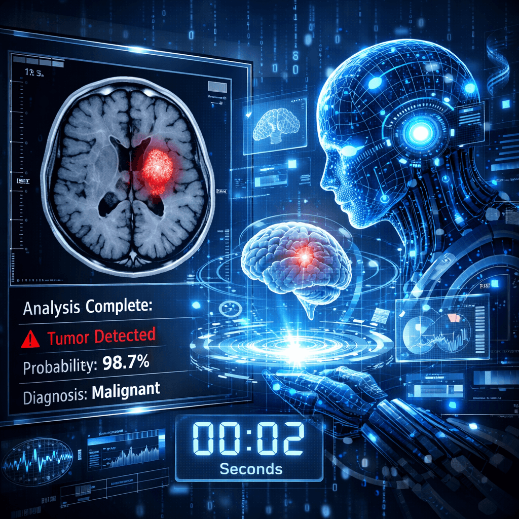 Revolutionary AI Model Diagnoses Brain MRI in Seconds
