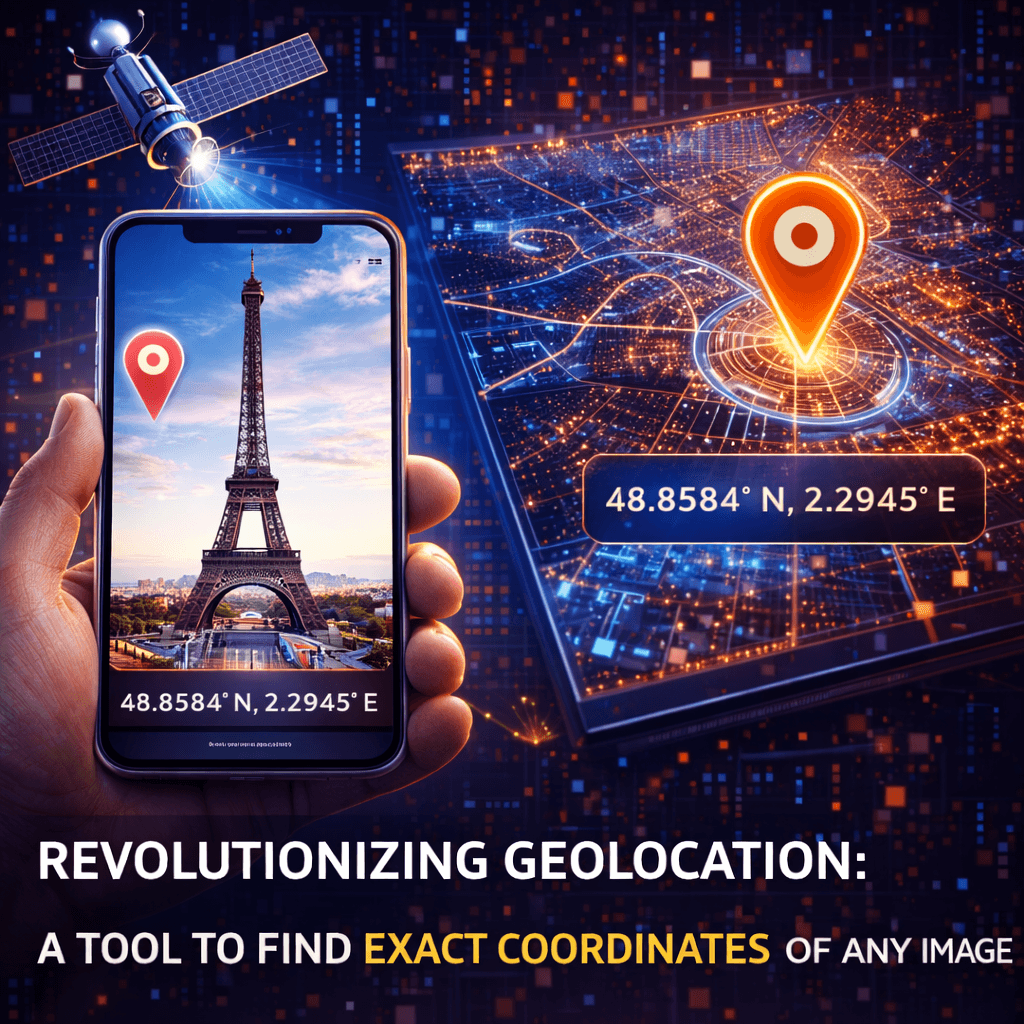 Revolutionizing Geolocation: A Tool to Find Exact Coordinates of Any Image