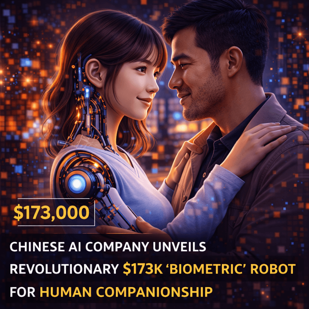 Chinese AI Company Unveils Revolutionary $173K 'Biometric' Robot for Human Companionship