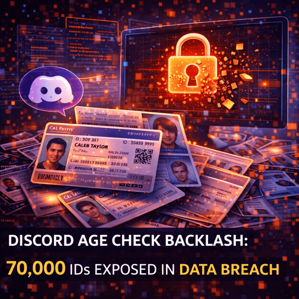 Discord Age Check Backlash: 70,000 IDs Exposed in Data Breach