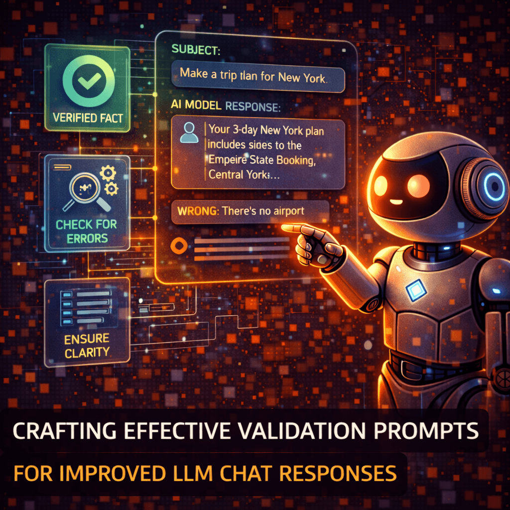 Crafting Effective Validation Prompts for Improved LLM Chat Responses