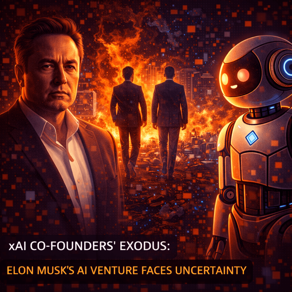 xAI Co-Founders' Exodus: Elon Musk's AI Venture Faces Uncertainty