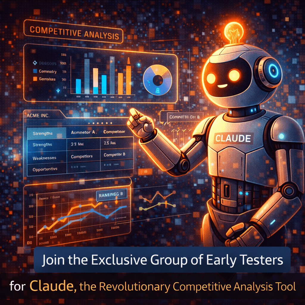 Join the Exclusive Group of Early Testers for Claude, the Revolutionary Competitive Analysis Tool