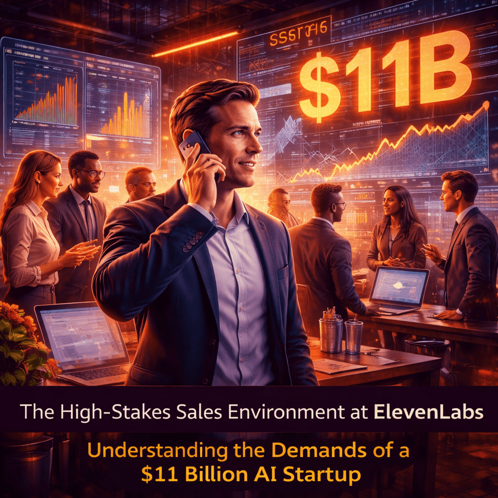 The High-Stakes Sales Environment at ElevenLabs: Understanding the Demands of a $11 Billion AI Startup