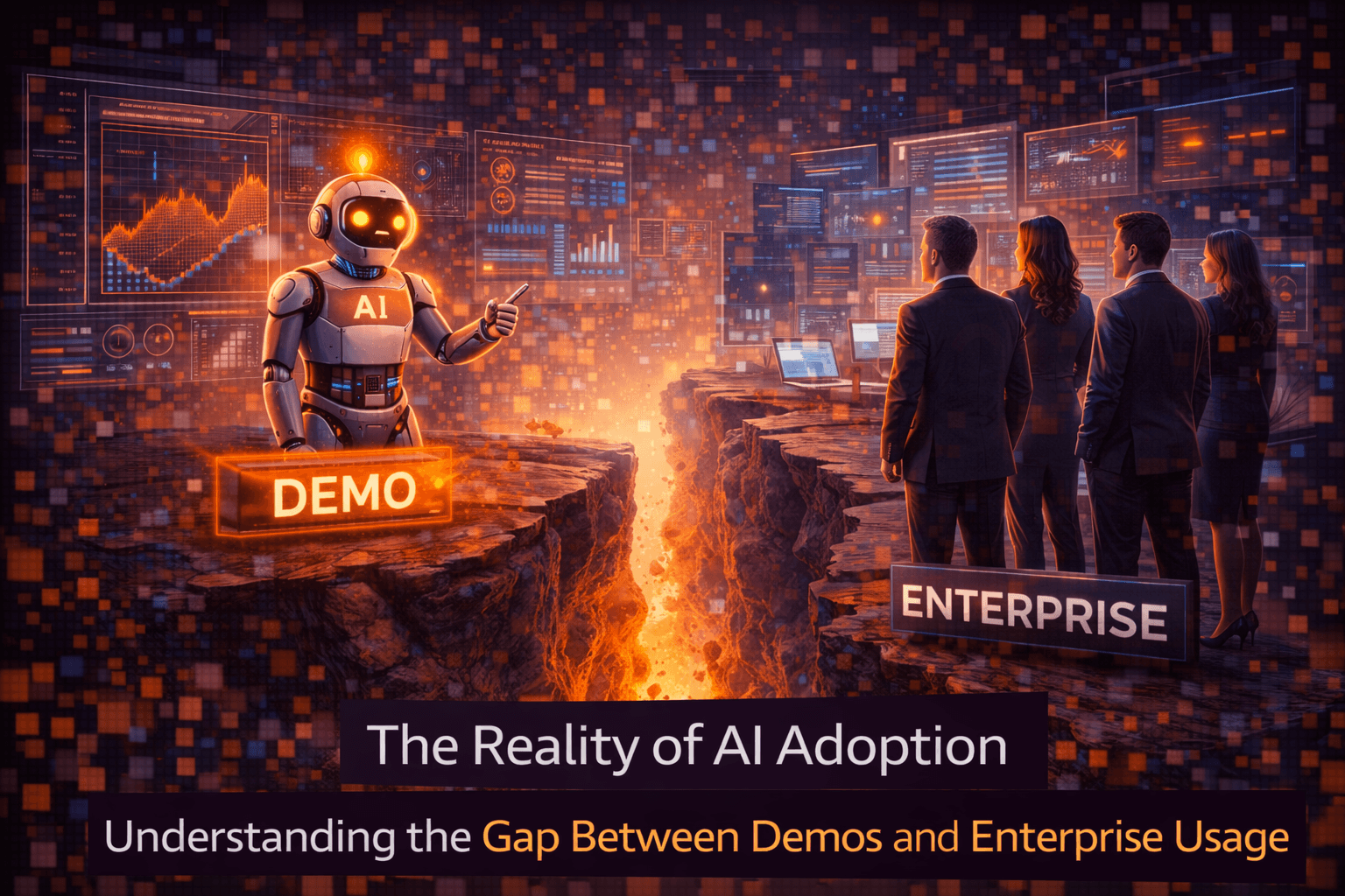 The Reality of AI Adoption: Understanding the Gap Between Demos and Enterprise Usage