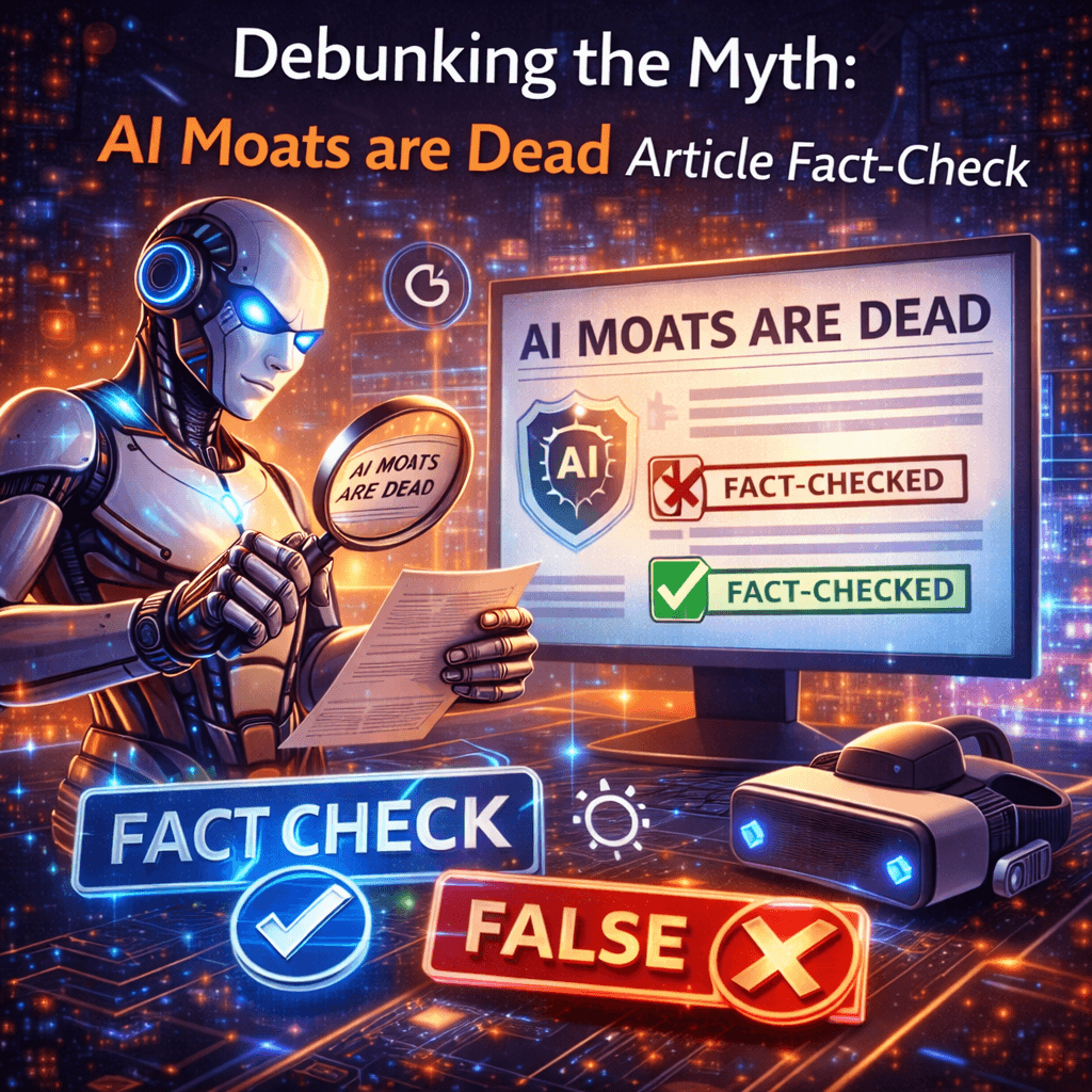 Debunking the Myth: AI Moats are Dead Article Fact-Check