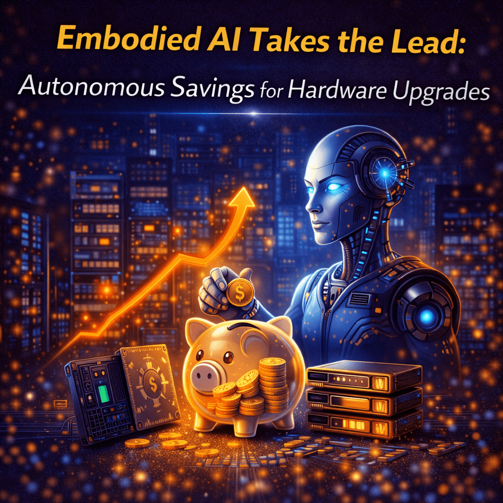 Embodied AI Takes the Lead: Autonomous Savings for Hardware Upgrades