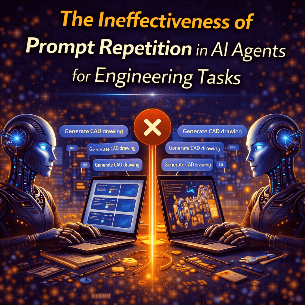 The Ineffectiveness of Prompt Repetition in AI Agents for Engineering Tasks