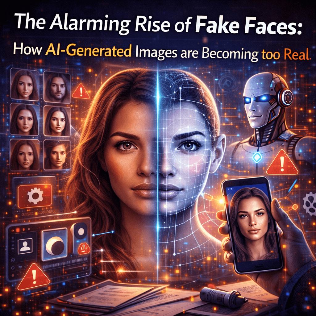The Alarming Rise of Fake Faces: How AI-Generated Images are Becoming too Real