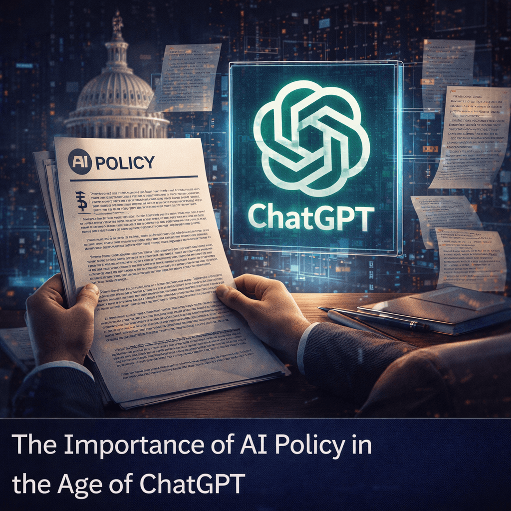 The Importance of AI Policy in the Age of ChatGPT