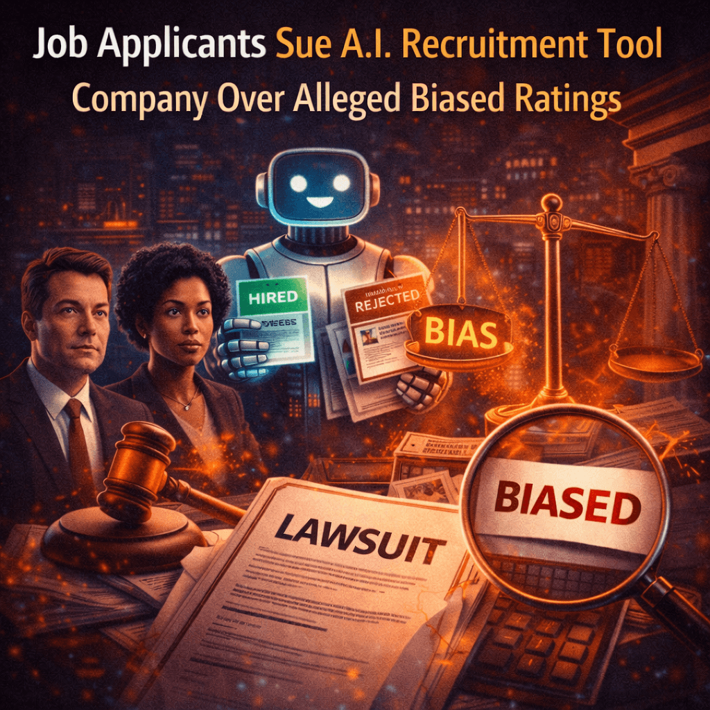 Job Applicants Sue A.I. Recruitment Tool Company Over Alleged Biased Ratings
