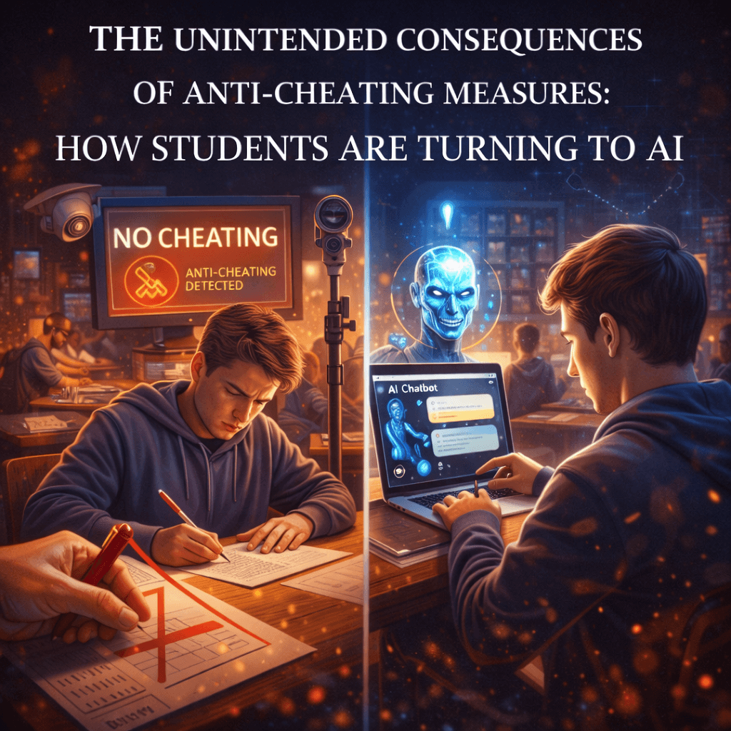 The Unintended Consequences of Anti-Cheating Measures: How Students are Turning to AI