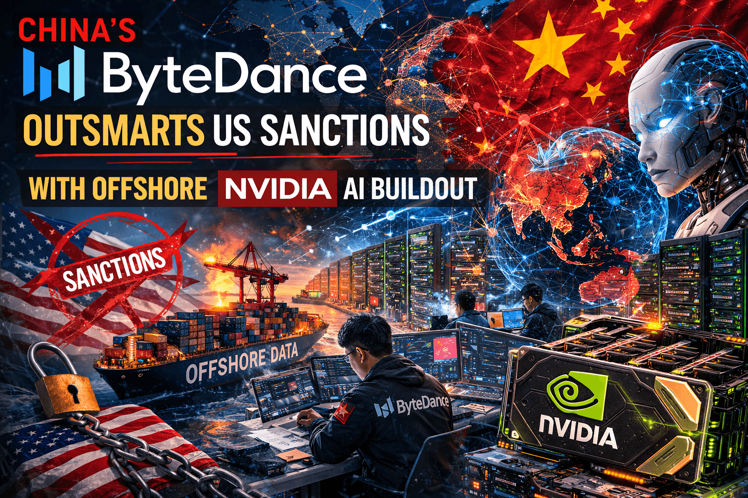 China's ByteDance Outsmarts US Sanctions With Offshore Nvidia AI Buildout
