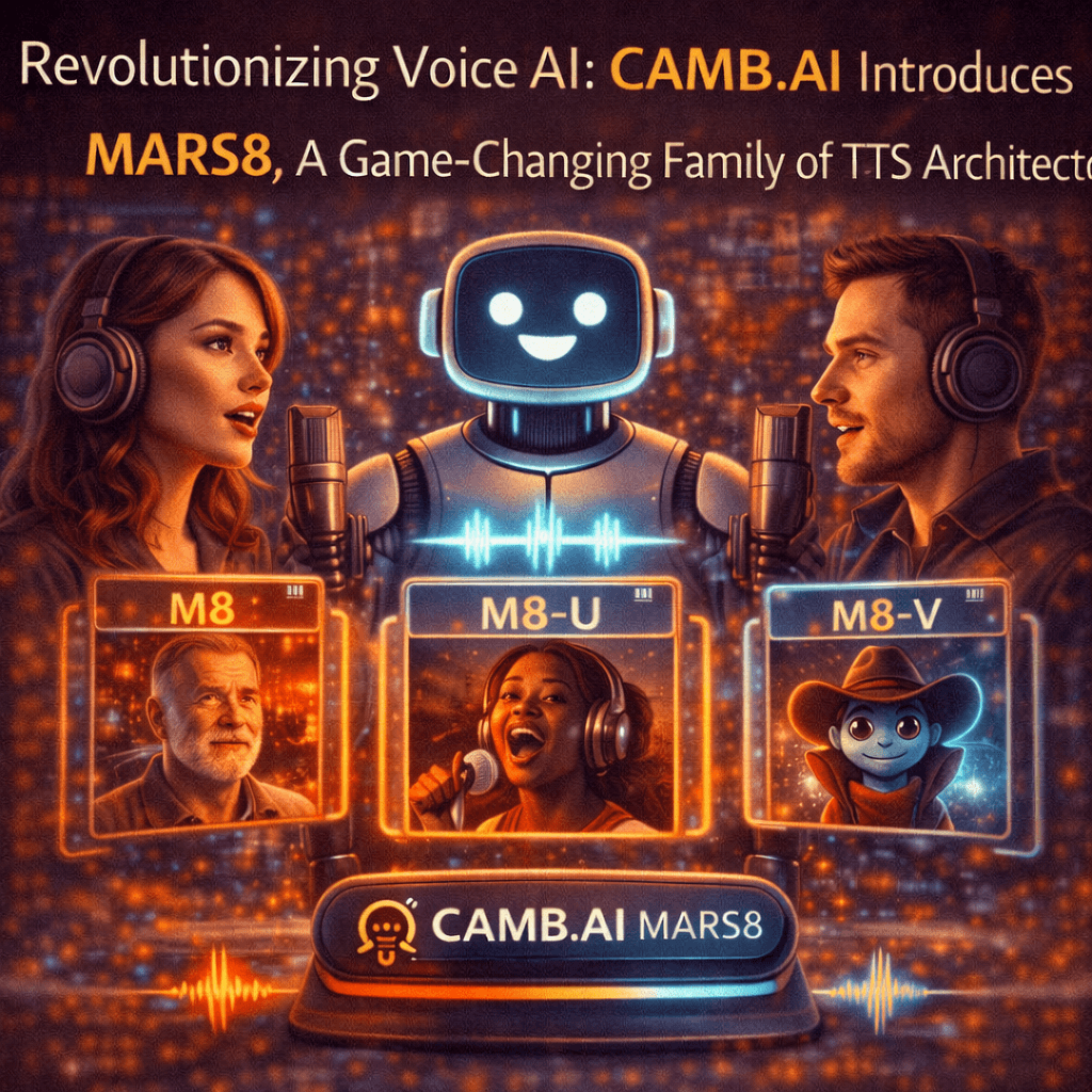 Revolutionizing Voice AI: CAMB.AI Introduces MARS8, A Game-Changing Family of TTS Architectures
