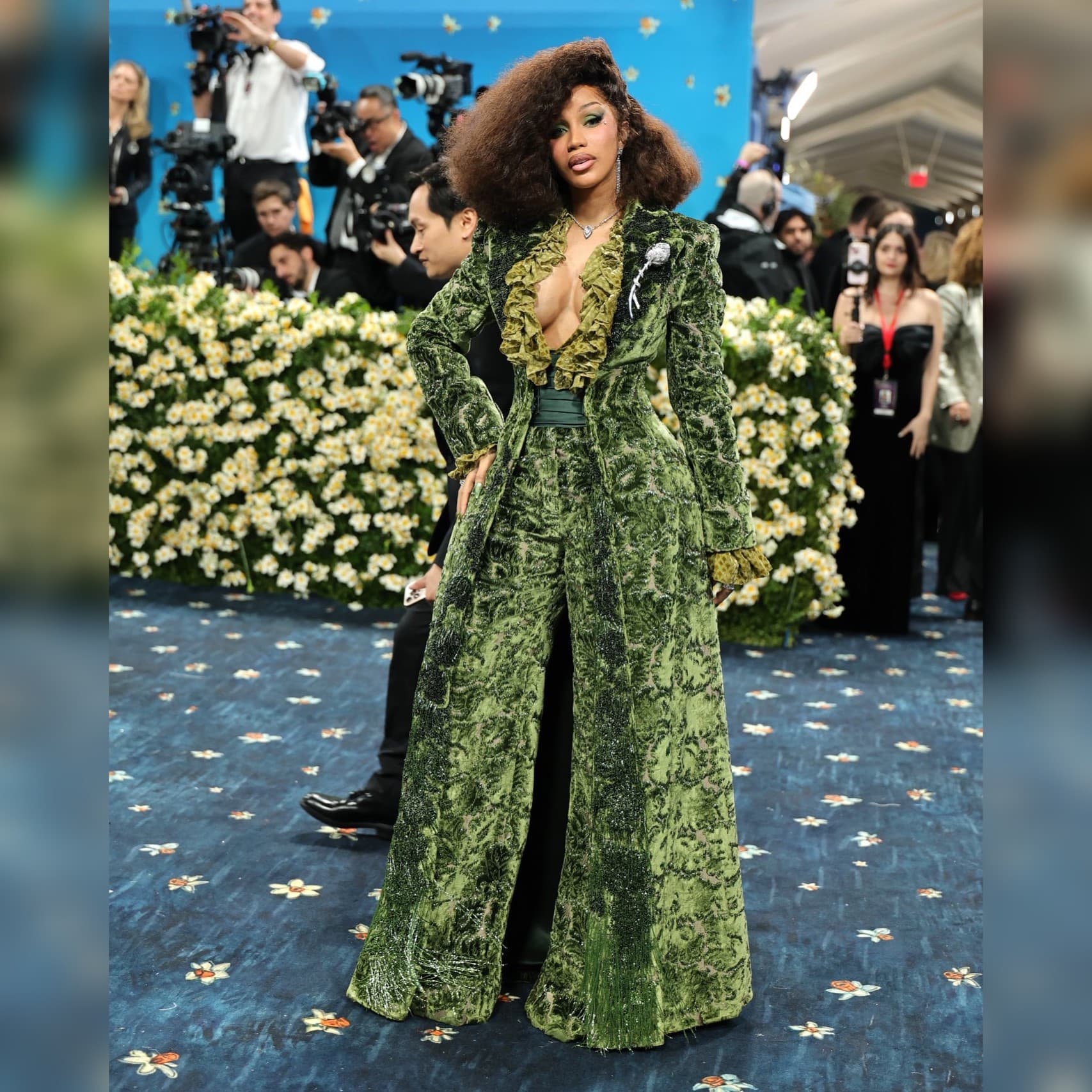 Cardi B Stuns with Bold Fashion Statement at Met Gala 2025
