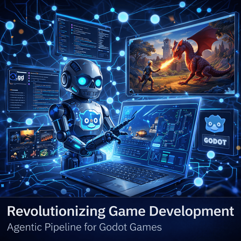 Revolutionizing Game Development: Agentic Pipeline for Godot Games
