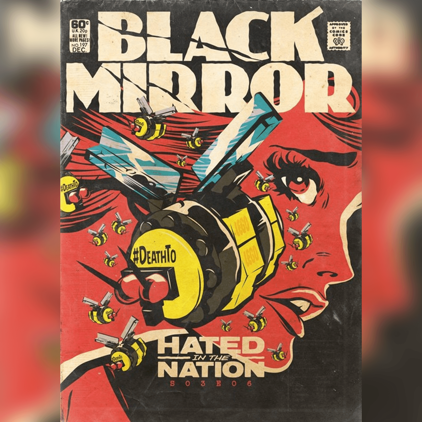 Black Mirror S3E6 'Hated in the Nation'