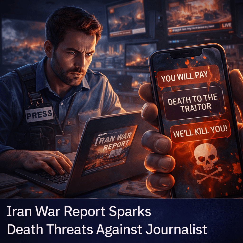Iran War Report Sparks Death Threats Against Journalist