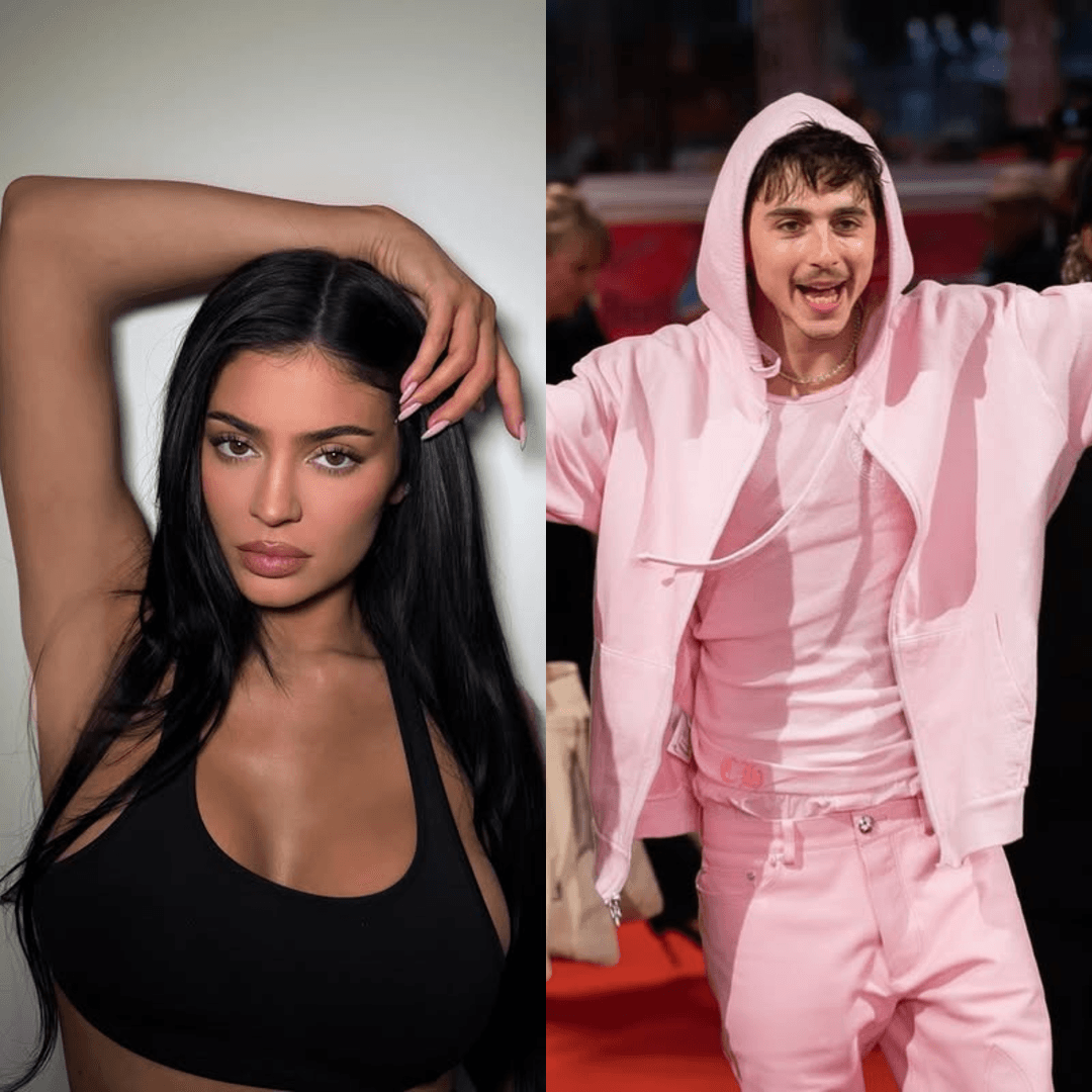 Kylie Jenner & Timothée Chalamet Make Glamorous Red Carpet Debut in Rome