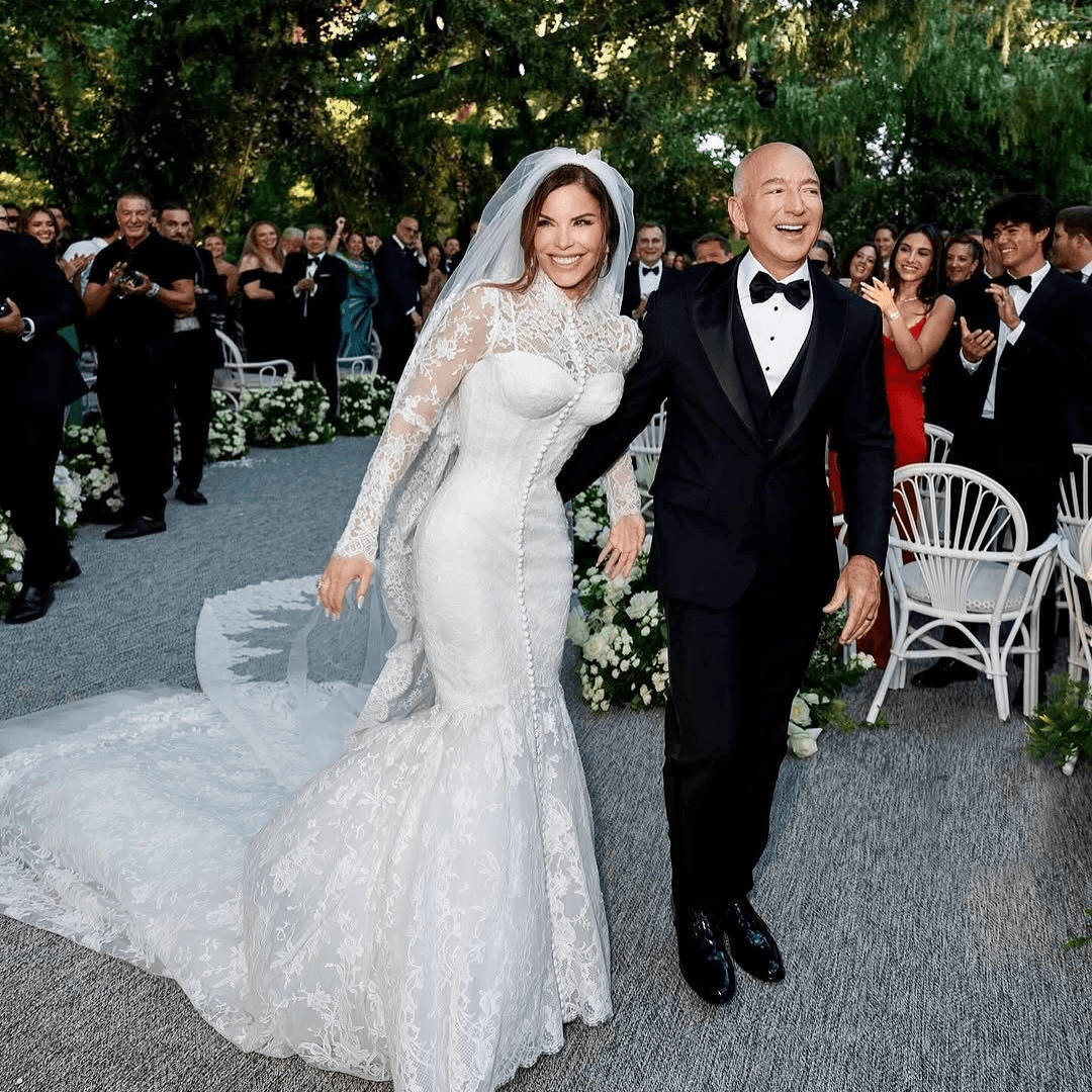 Jeff Bezos Marries Lauren Sánchez in $50M Venice Wedding with Hollywood’s Elite in Attendance