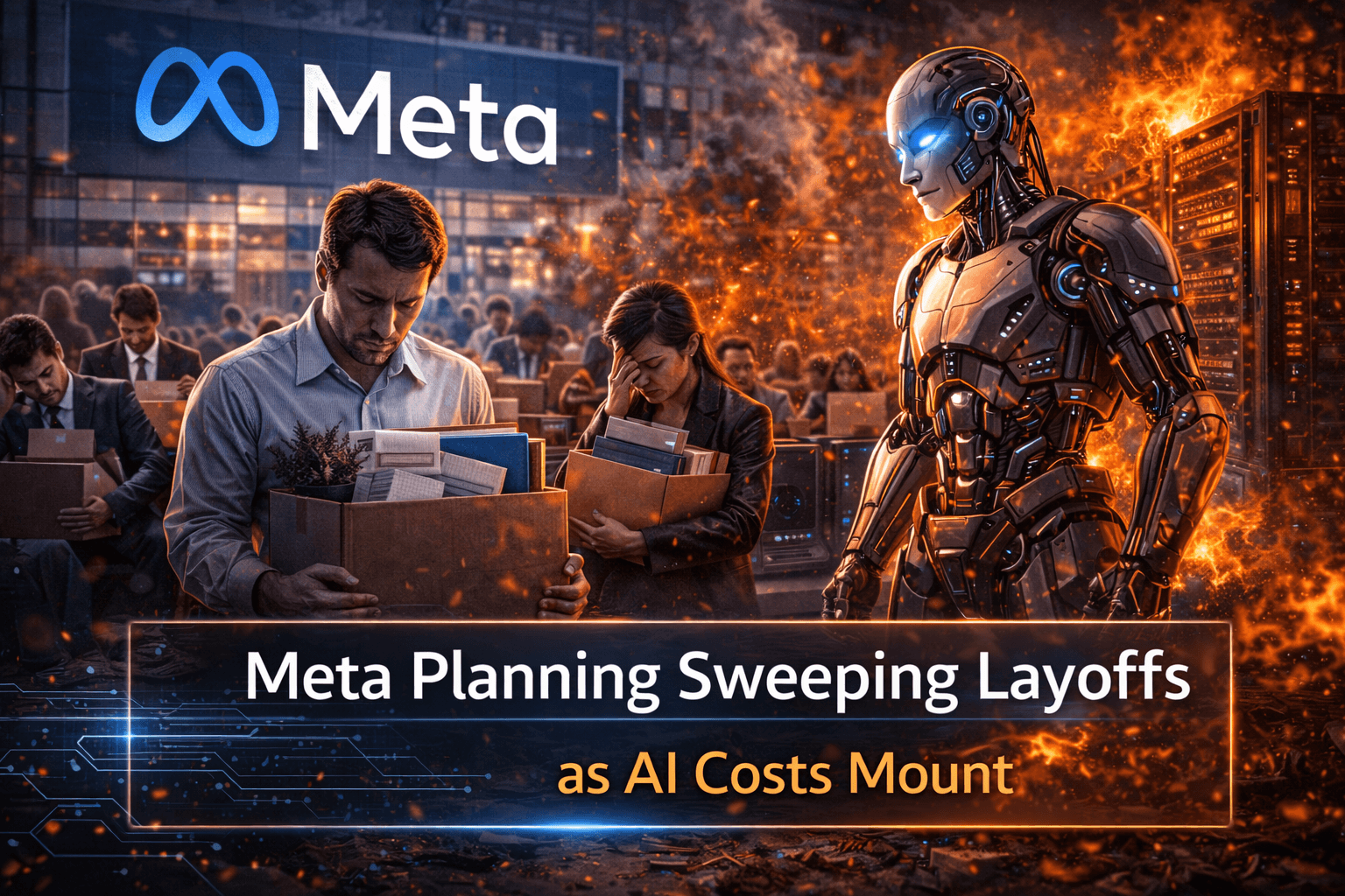 Meta Planning Sweeping Layoffs as AI Costs Mount
