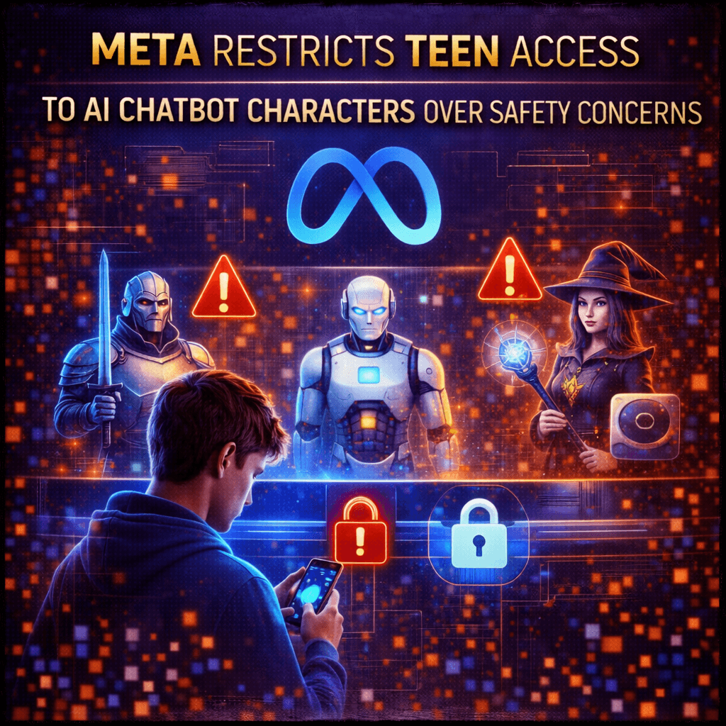 Meta Restricts Teen Access to AI Chatbot Characters Over Safety Concerns
