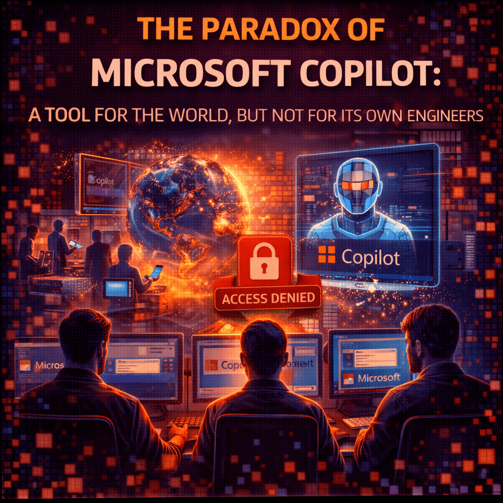 The Paradox of Microsoft Copilot: A Tool for the World, But Not for Its Own Engineers