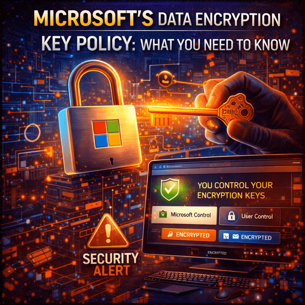 Microsoft's Data Encryption Key Policy: What You Need to Know