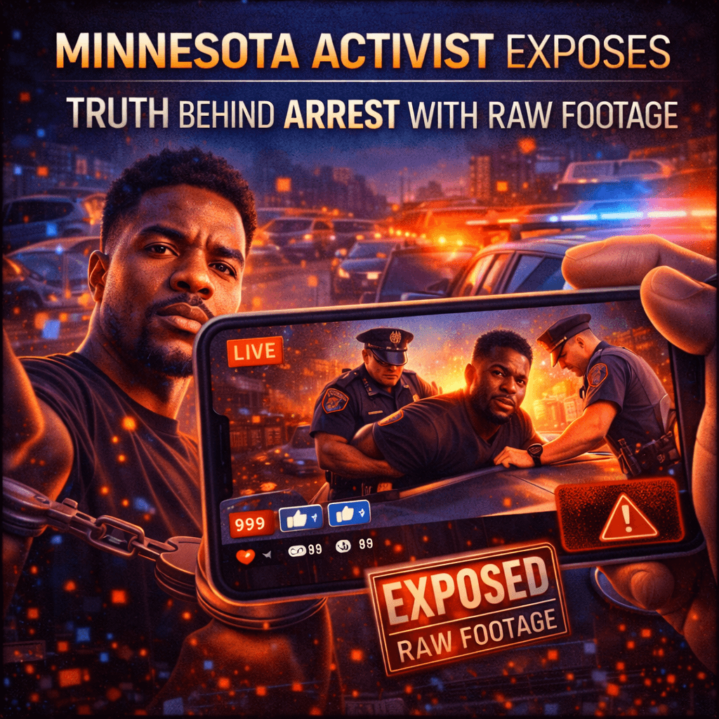 Minnesota Activist Exposes Truth Behind Arrest with Raw Footage