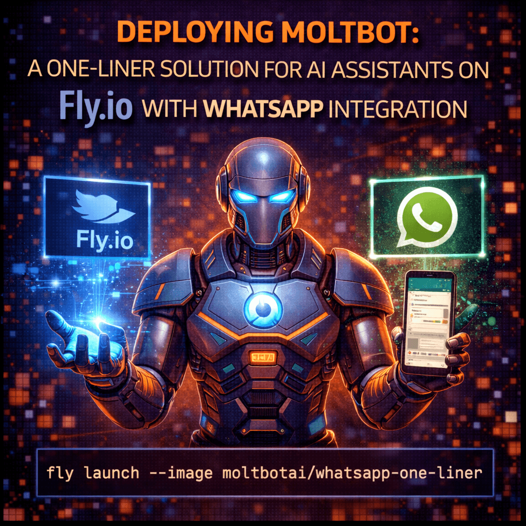 Deploying Moltbot: A One-Liner Solution for AI Assistants on Fly.io with WhatsApp Integration