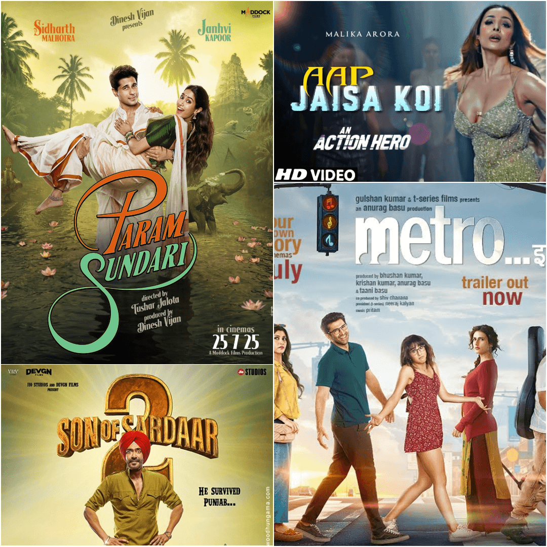 Bollywood’s July Box Office Rush: 12 Big Films, Shrinking Screens, & Rising Stakes