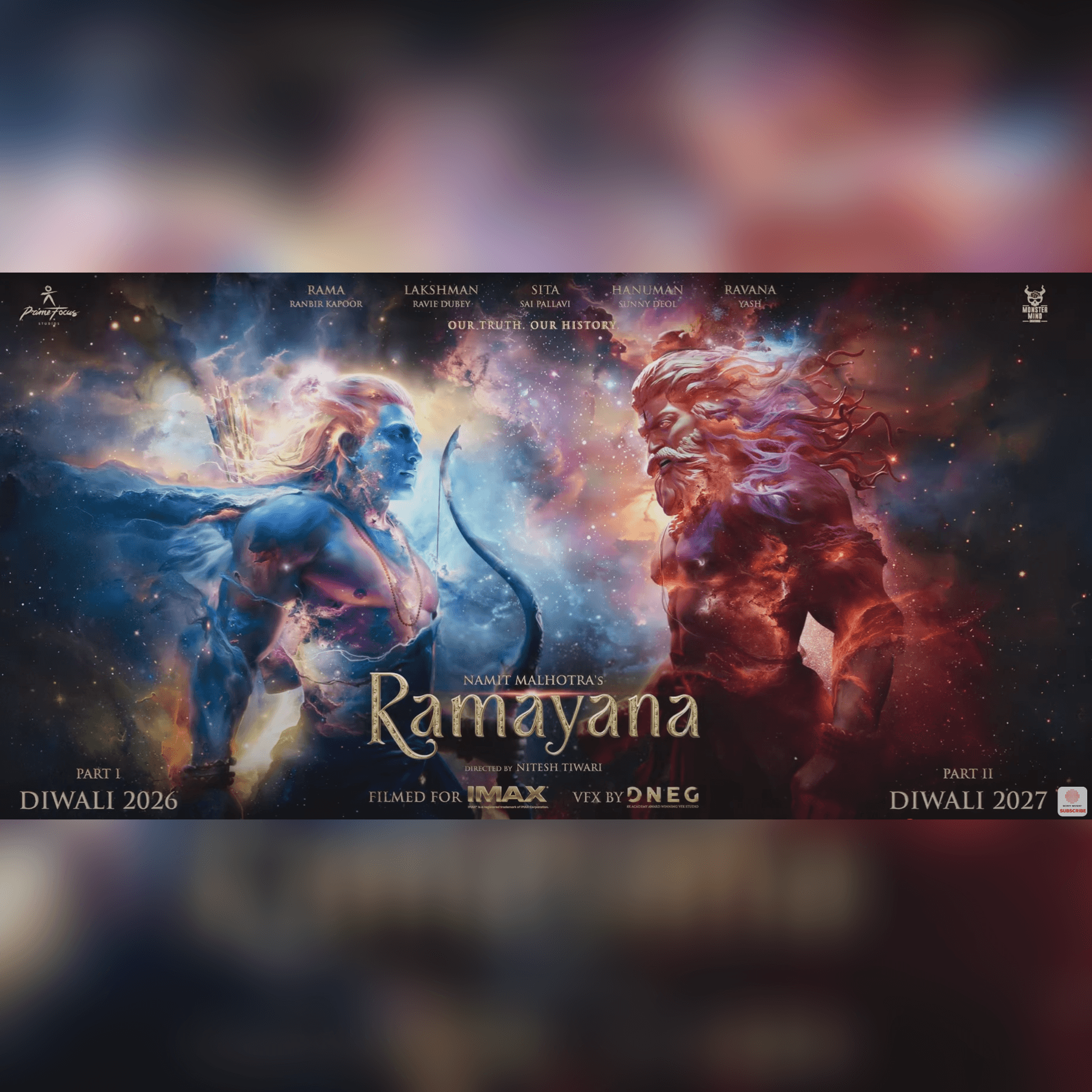 Ramayana Cast Unveiled: Ranbir, Sai Pallavi, Yash, Sunny Deol & Ravie Dubey Unite for an Epic Cinematic Saga