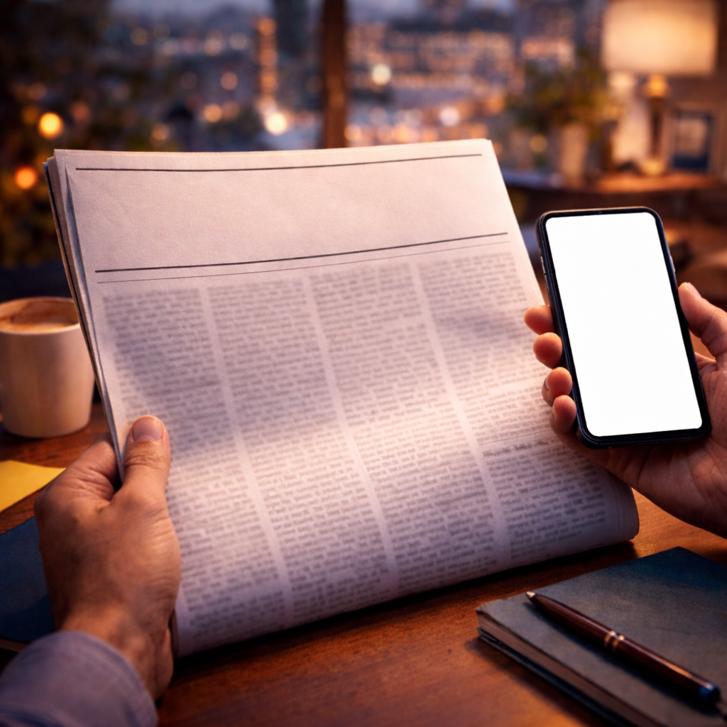 The Impact of a Newsless Day