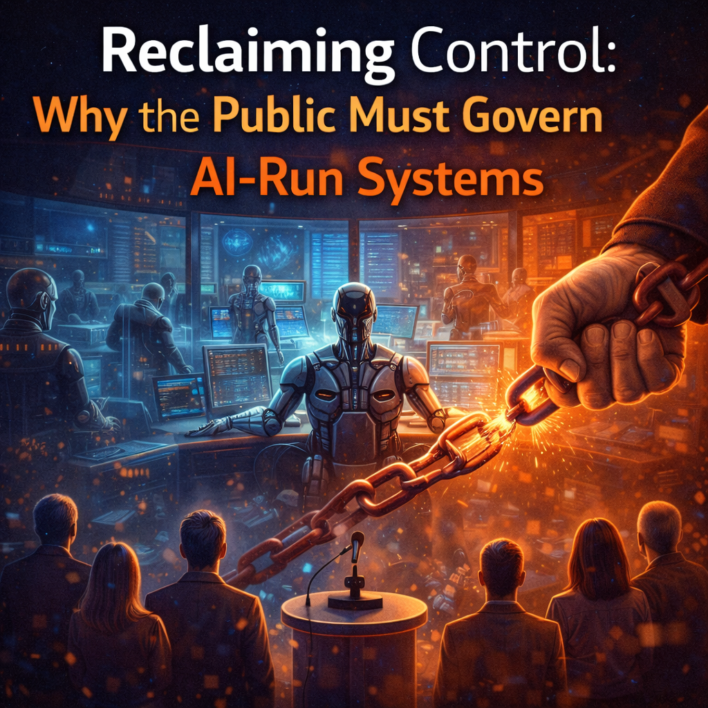 Reclaiming Control: Why the Public Must Govern AI-Run Systems